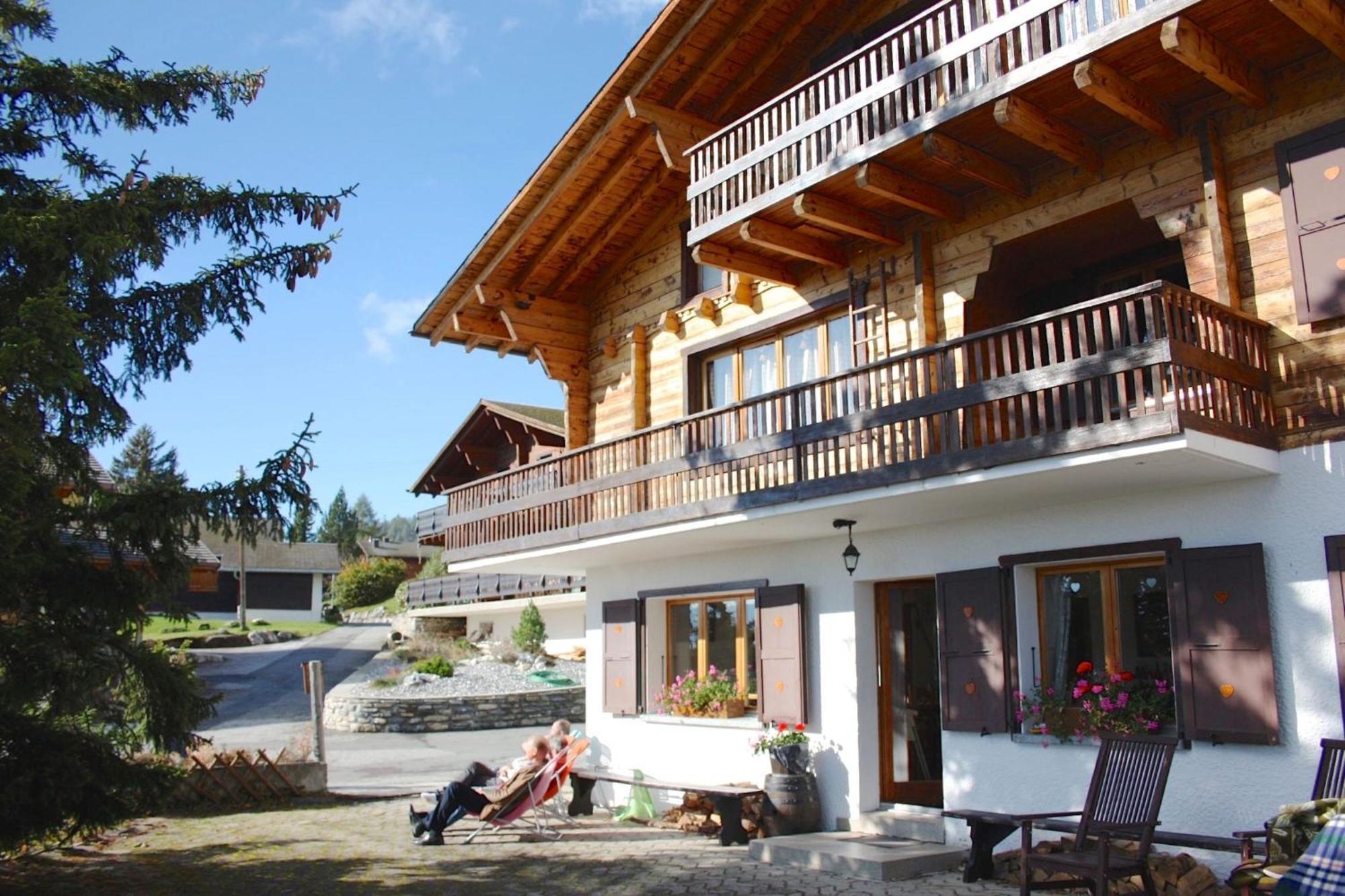 Outstanding Chalet For Groups, South Facing, Breathtaking Views - All Year Round Villa Anzere Exterior photo