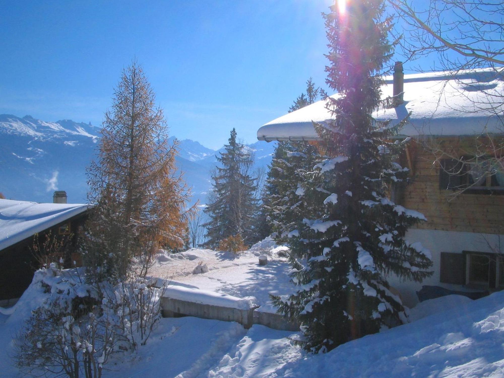 Outstanding Chalet For Groups, South Facing, Breathtaking Views - All Year Round Villa Anzere Exterior photo